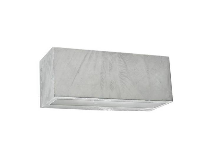 Applique murale extérieure LED Asker Up/Down L21,5 Galvanisée - Norlys - Terrasse - Aluminium