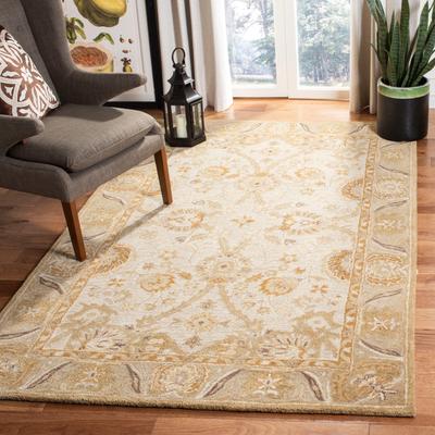 SAFAVIEH Handmade Anatolia Mariah Traditional Oriental Hand-spun Wool Rug