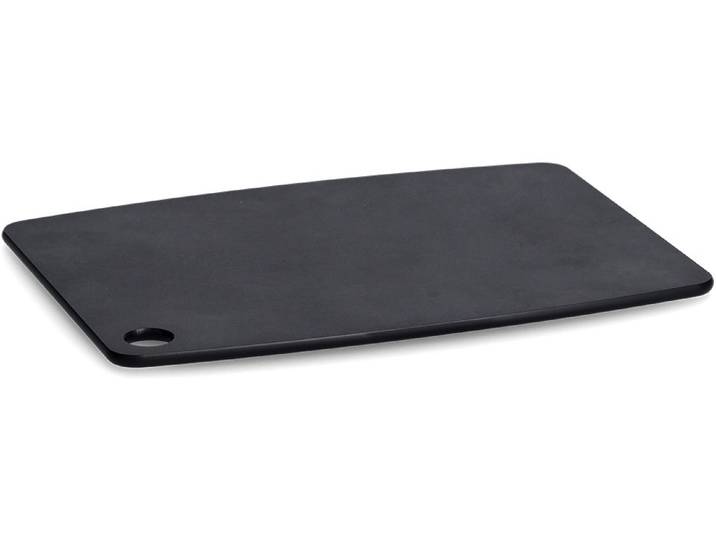 Schneidebrett ZELLER PRESENT Eco , schwarz, B:21,5cm H:0,6cm L:29,8cm, Holzfaserlaminat, Schneidebretter, Schneidebrett, Modernes Schneidebrett