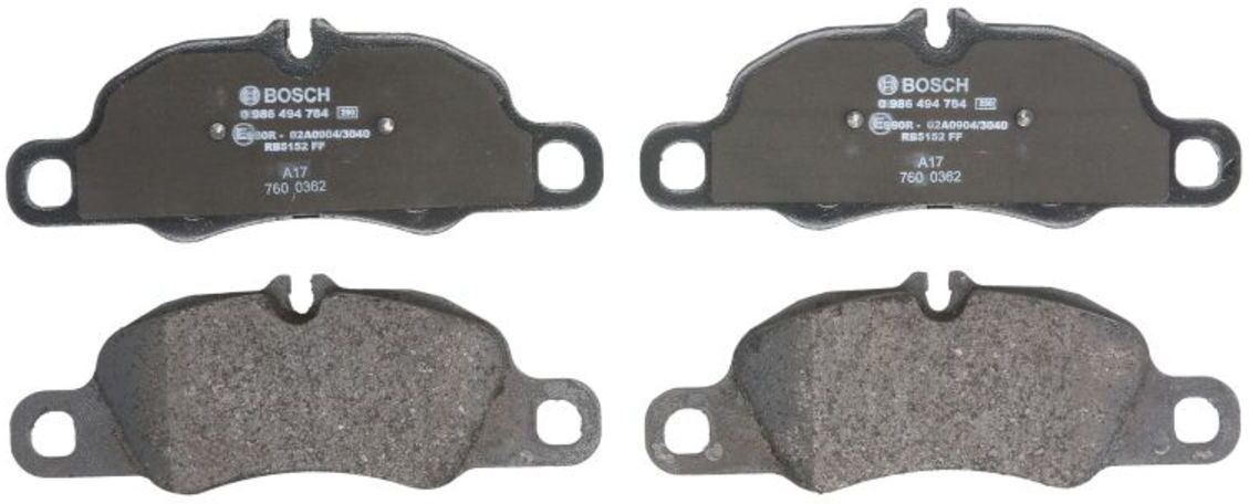 Bosch Set di pastiglie freno 0 986 494 784, anteriore