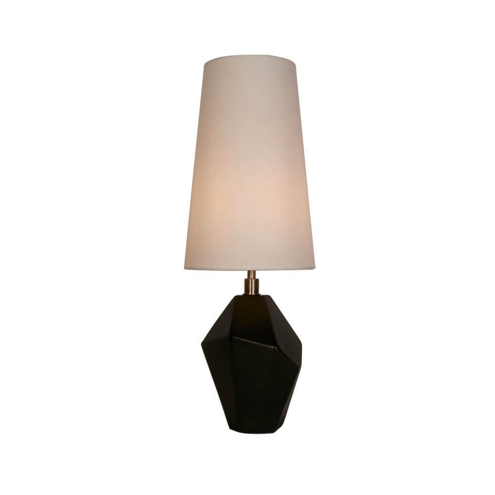 Searchlight Apex Tafellamp - Zwart - Modern Metaal