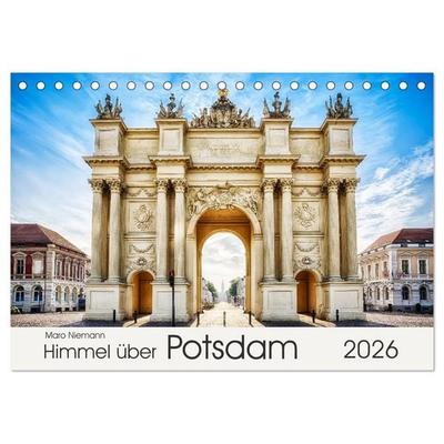 Himmel über Potsdam (Tischkalender 2026 DIN A5 quer), CALVENDO Monatskalender