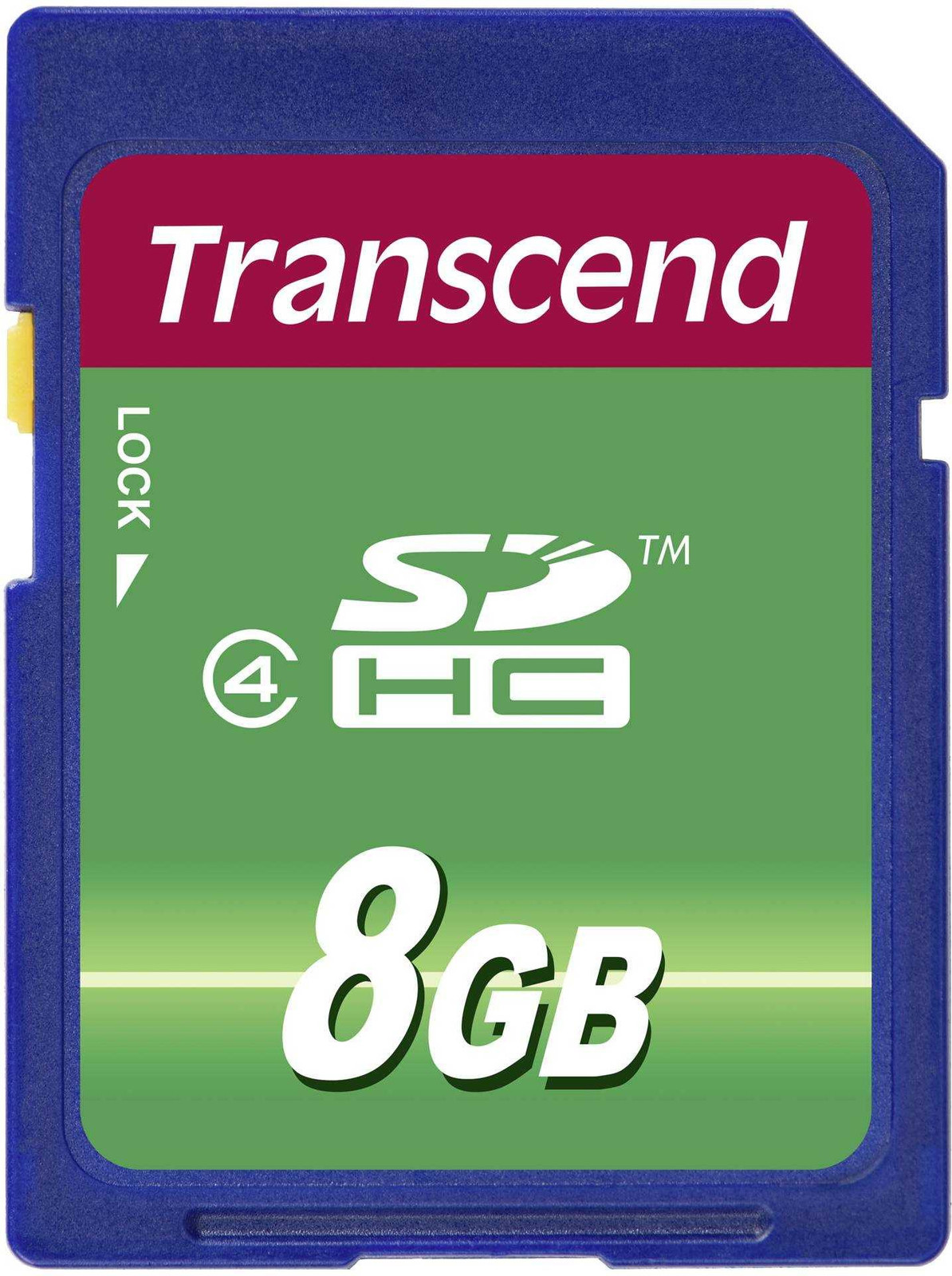 Transcend SDHC-geheugenkaart, 8 GB - Klasse 4