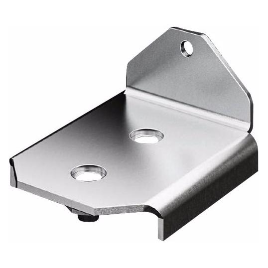 Rittal VX Base/plinth adaptor stainless steel for twin castors and levelling feet Sheet steel (8100770)