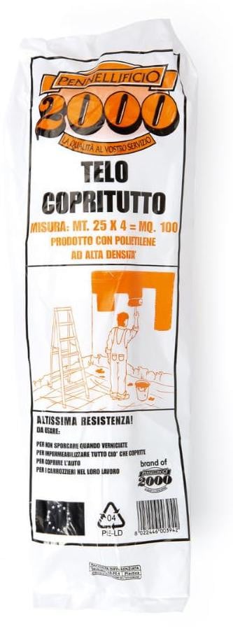 PENNELLIFICIO 2000 Polyethyleen afdekzeil en regenzeil