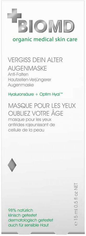 BIOMD Vergiss dein Alter Augenmaske 15ml