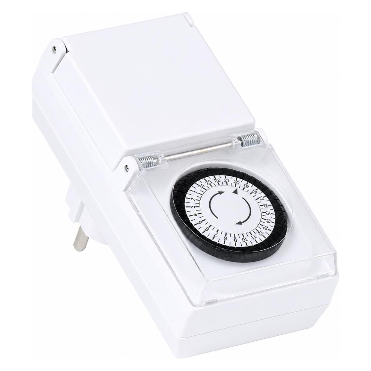 Vivanco Mechanische Outdoor Zeitschaltuhr, 3680W (VVEL24HTIMECDE)