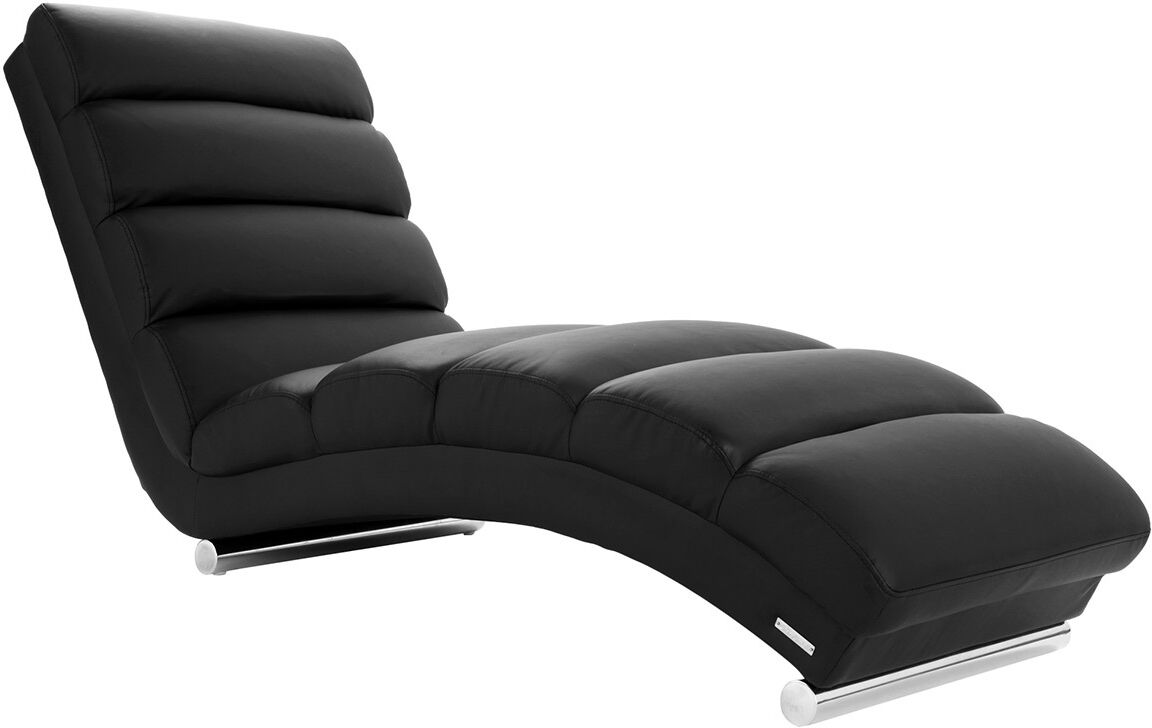 Miliboo Liegestuhl/Design-Stuhl TAYLOR Schwarz