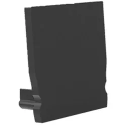 RADIUM Endkappe für Profil + Cover S, Endcap SMALL U-Profil 17.3/18.3, schwarz RAZTPA3195