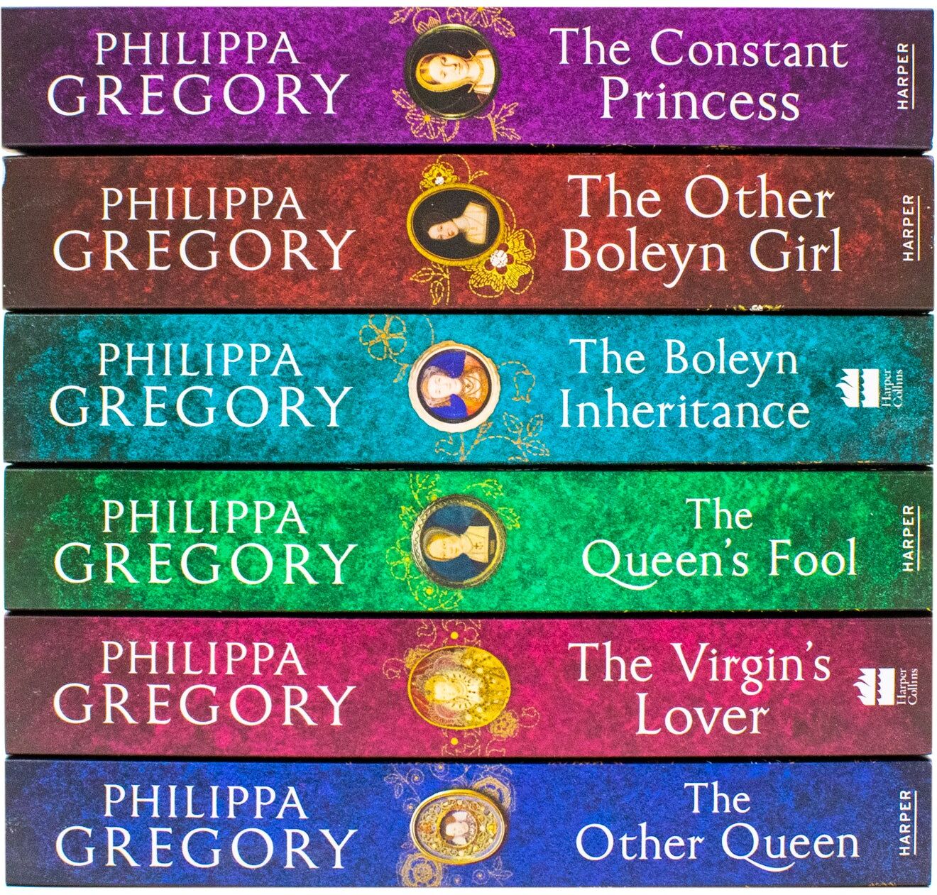 HARPERCOLLINS Philippa Gregory Tudor Court Novels 6 Books Collection Set