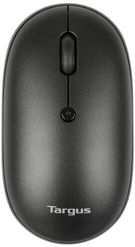 Targus Ratón óptico inalámbrico , tamaño compacto, antimicrobiano, modo dual, Bluetooth y 2.4 GHz. Negro