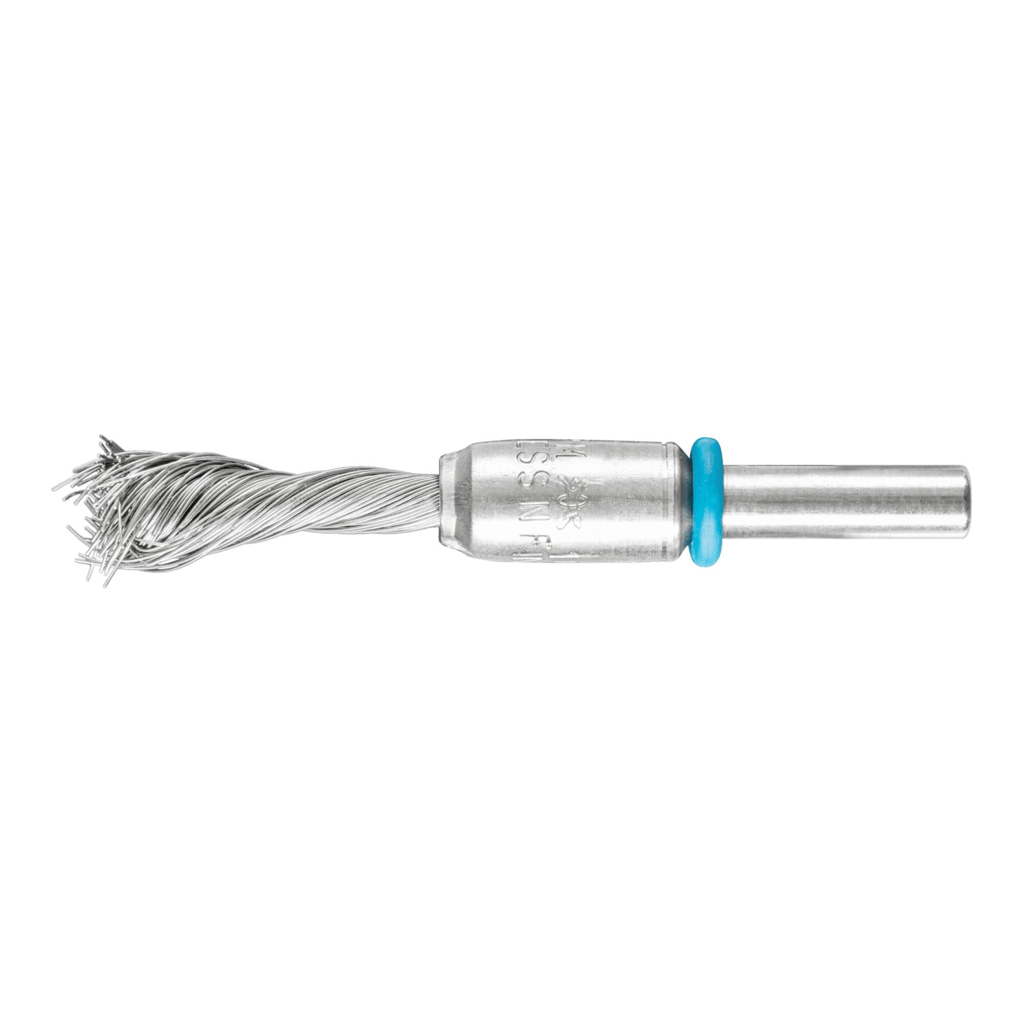 PFERD TOOLS SINGLETWIST INOX-TOTAL Pinselbürste gezopft PBGSIT Ø10mm Schaft-Ø6 mm Edelstahl-Draht-Ø0,20 (43200102)