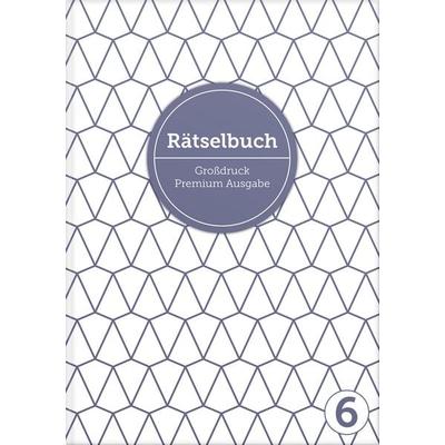 Deluxe Rätselbuch Band 6. XL Rätselbuch in Premium Ausgabe für ältere Leute, Senioren, Erwachsene und Rentner im DIN A4-Format mit extra großer