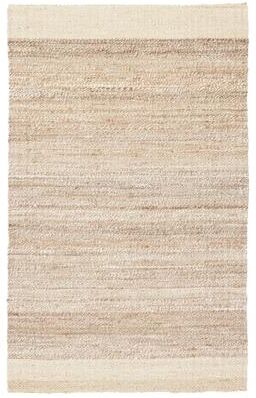 Juniper Home Delphin Natural Bordered Area Rug