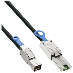 InLine externes Mini SAS HD Kabel (100 cm, Mini-SAS), Interne Kabel (PC)