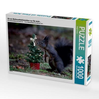 CALVENDO Puzzle Oh ein Weihnachtsbäumchen nur für mich... | 1000 Teile Lege-Größe 64x48cm Foto-Puzzle für glückliche Stunden