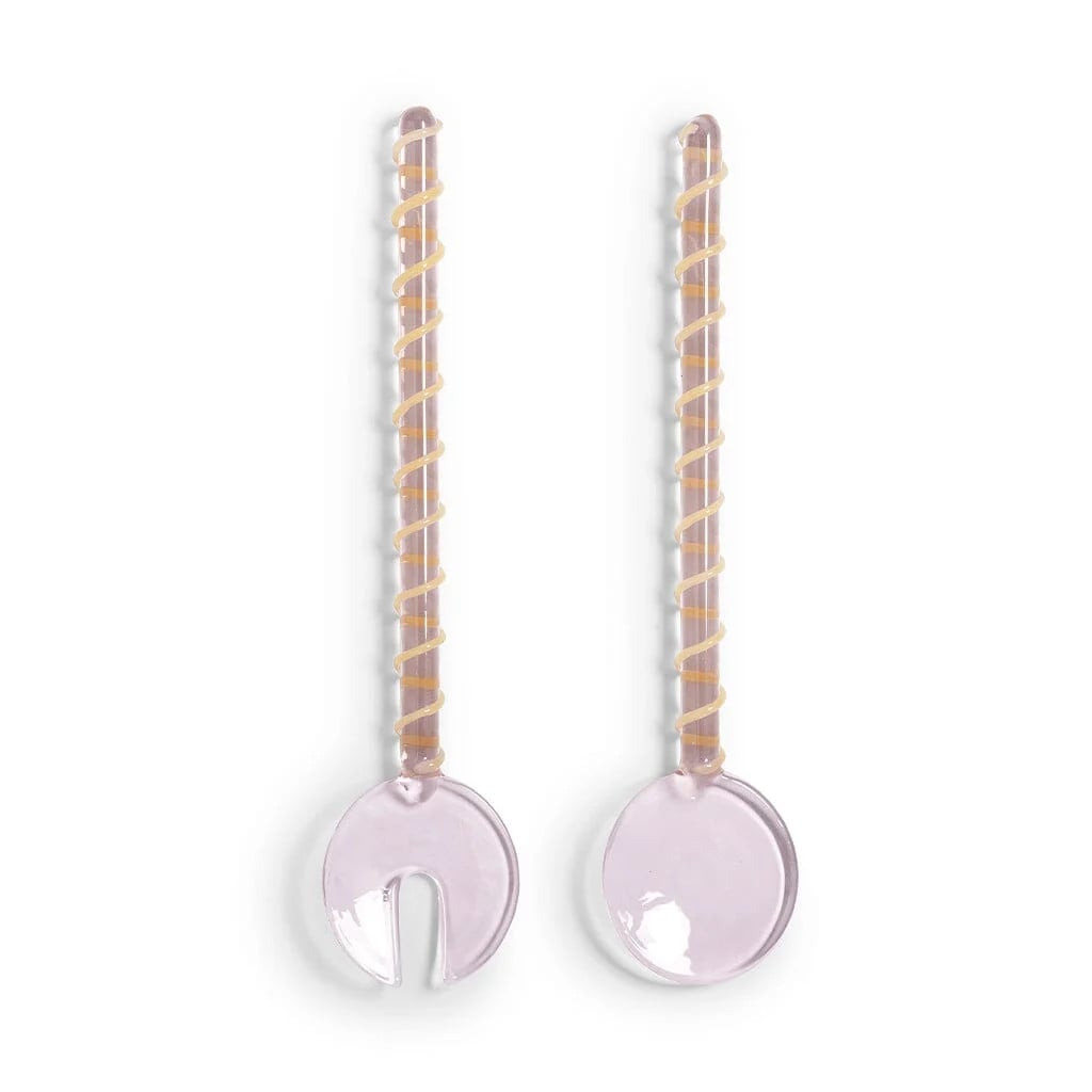 &Klevering Saladebestek Sling Roze