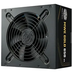Cooler Master MWE Gold V3 ATX 3.1 Non-Modular Series Netzteil 650 W 24-pin ATX Schwarz