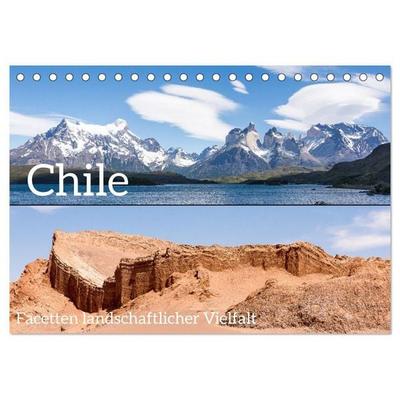 Chile - Facetten landschaftlicher Vielfalt (Tischkalender 2027 DIN A5 quer), CALVENDO Monatskalender