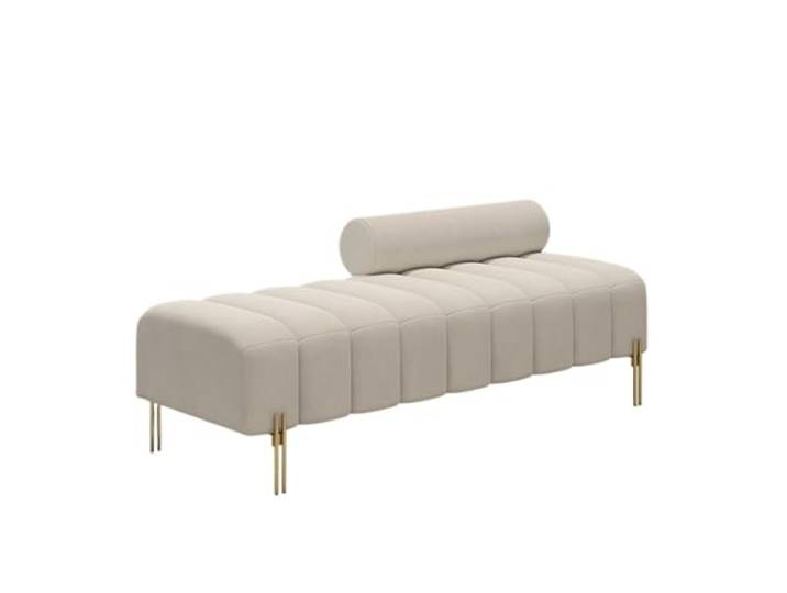 RUNZE765Z Dekorativ Gepolsterter Sofahocker for Wohnzimmer und Schlafzimmer Begehbarer Kleiderschrank, Bettendbank(XS)