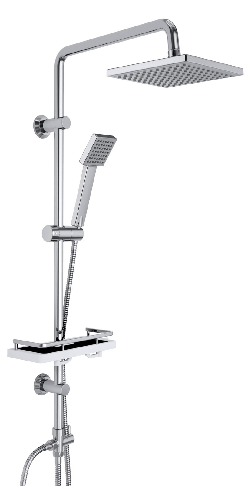 Regen Douche Set met Opbergplank en Handdouche
