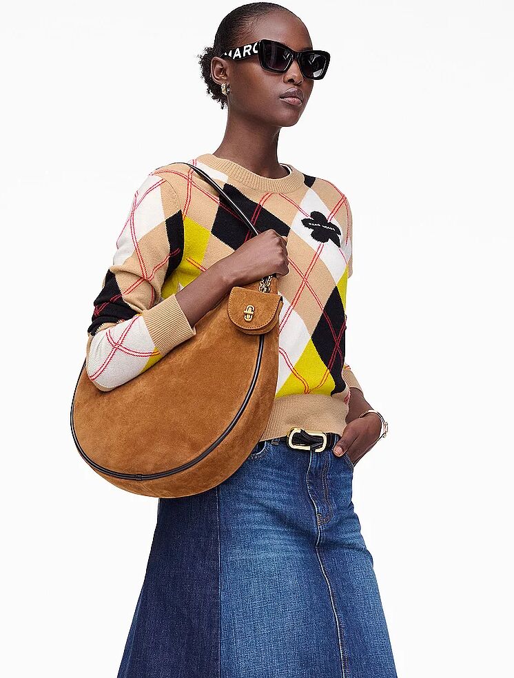 Marc JACOBS Ledertasche - Hobo Bag THE LARGE HOBO camel W