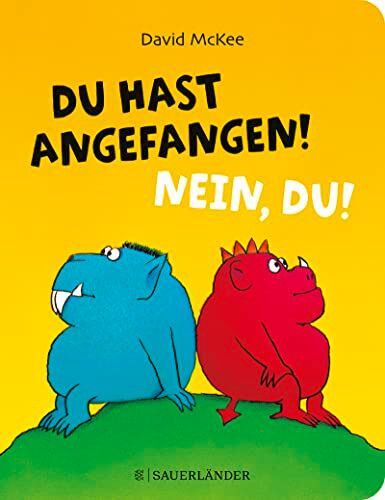 David McKee - Du hast angefangen! Nein, du! - Preis vom 12.10.2026 11:37:12 h