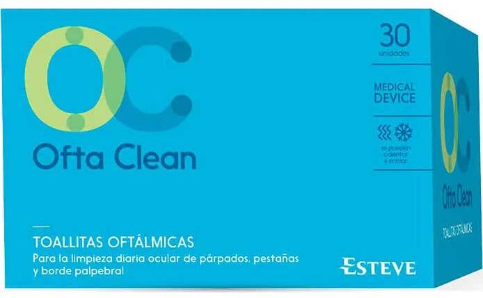 OFTACLEAN Toallitas Oftálmicas 30uds