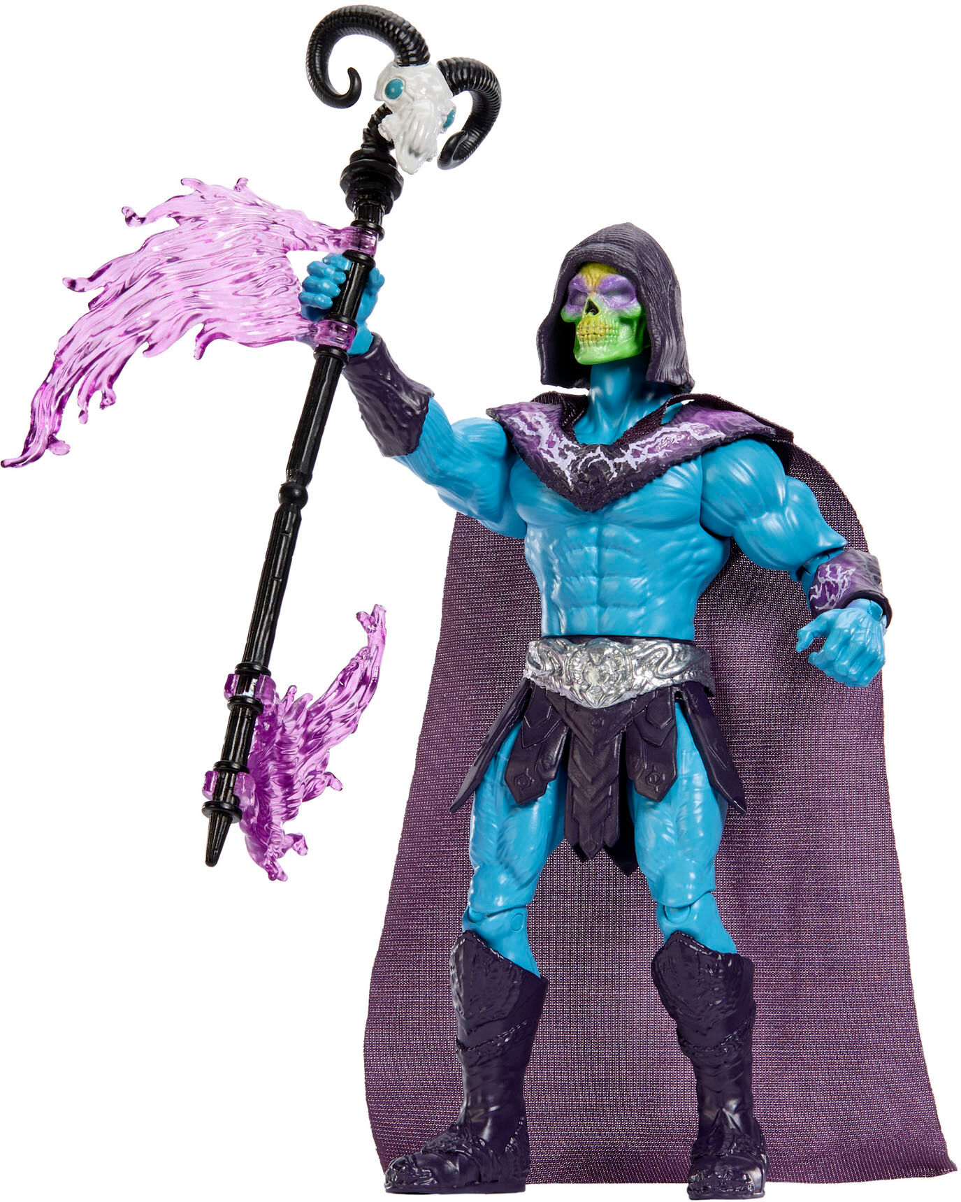Actionfigur "Feature Skeletor", blau (bunt), MASTERS OF THE UNIVERSE, Spielfiguren, Kinder, Kunststoff, Actionfigur