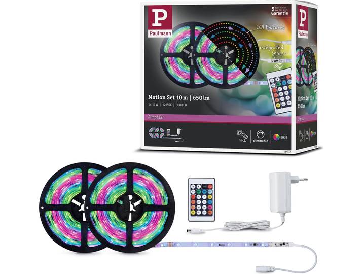 Paulmann SimpLED Motion LED Strip RGB Komplettset