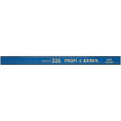 Lyra, Bleistift, 338 Profi Tischlerbleistift / Zimmermannsbleistift (mittel) Länge 180 mm (Mittel, 100x)