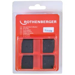 ROTHENBERGER 4x SC Schneidbacken BSPT R 1" - 070835X