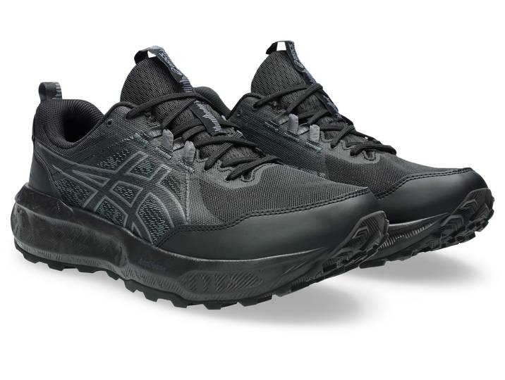 Trailrunningschuh ASICS GEL-SONOMA 8 Gore-Tex , Herren, Gr. 45, schwarz (schwarz, carrier grau), Synthetik, Textil, Schuhe Trailrunningschuh, wasserdicht