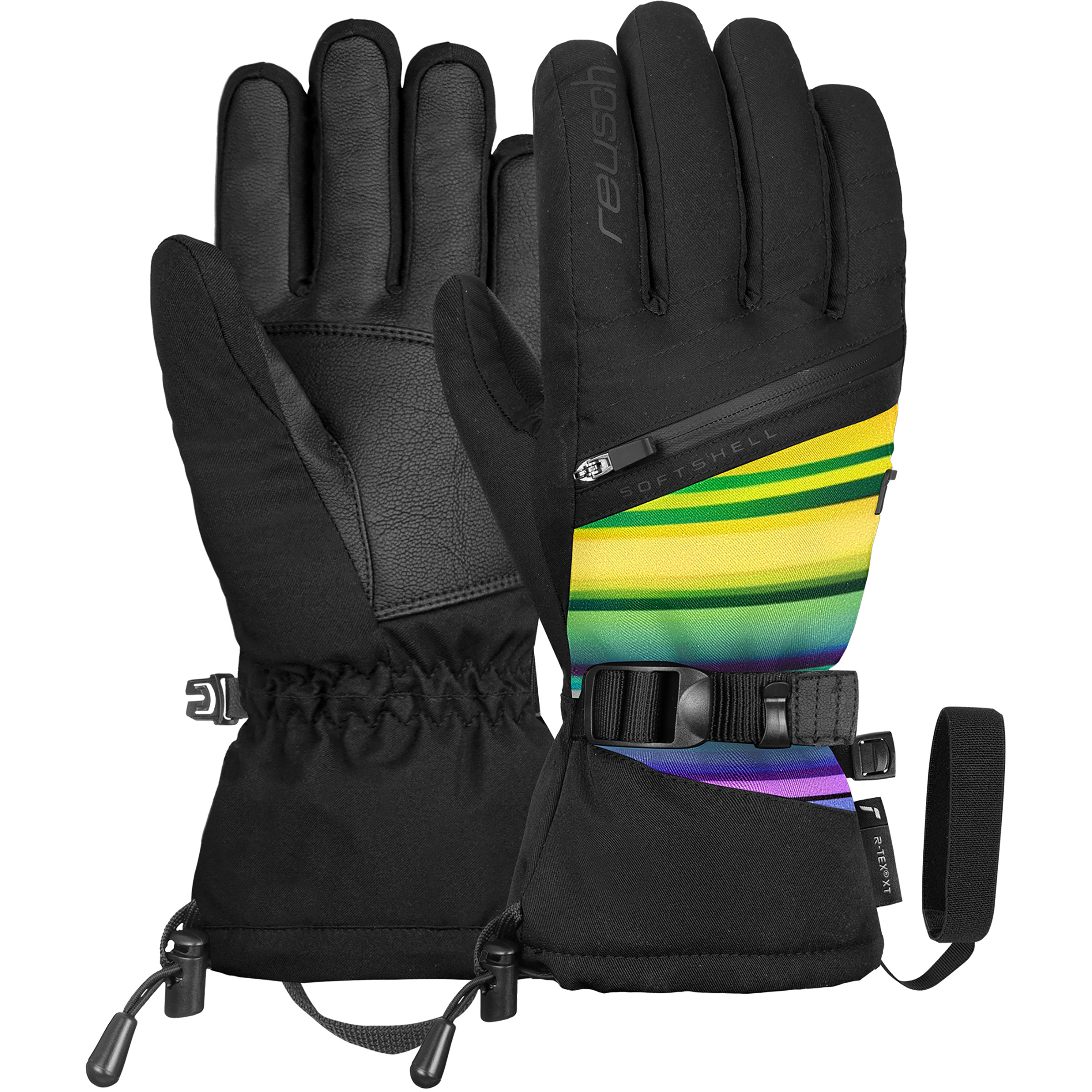 Reusch Demi R-Tex XT Damen Skihandschuhe schwarz Größe 6.5 Skifahren Elastisch Wasserabweisend