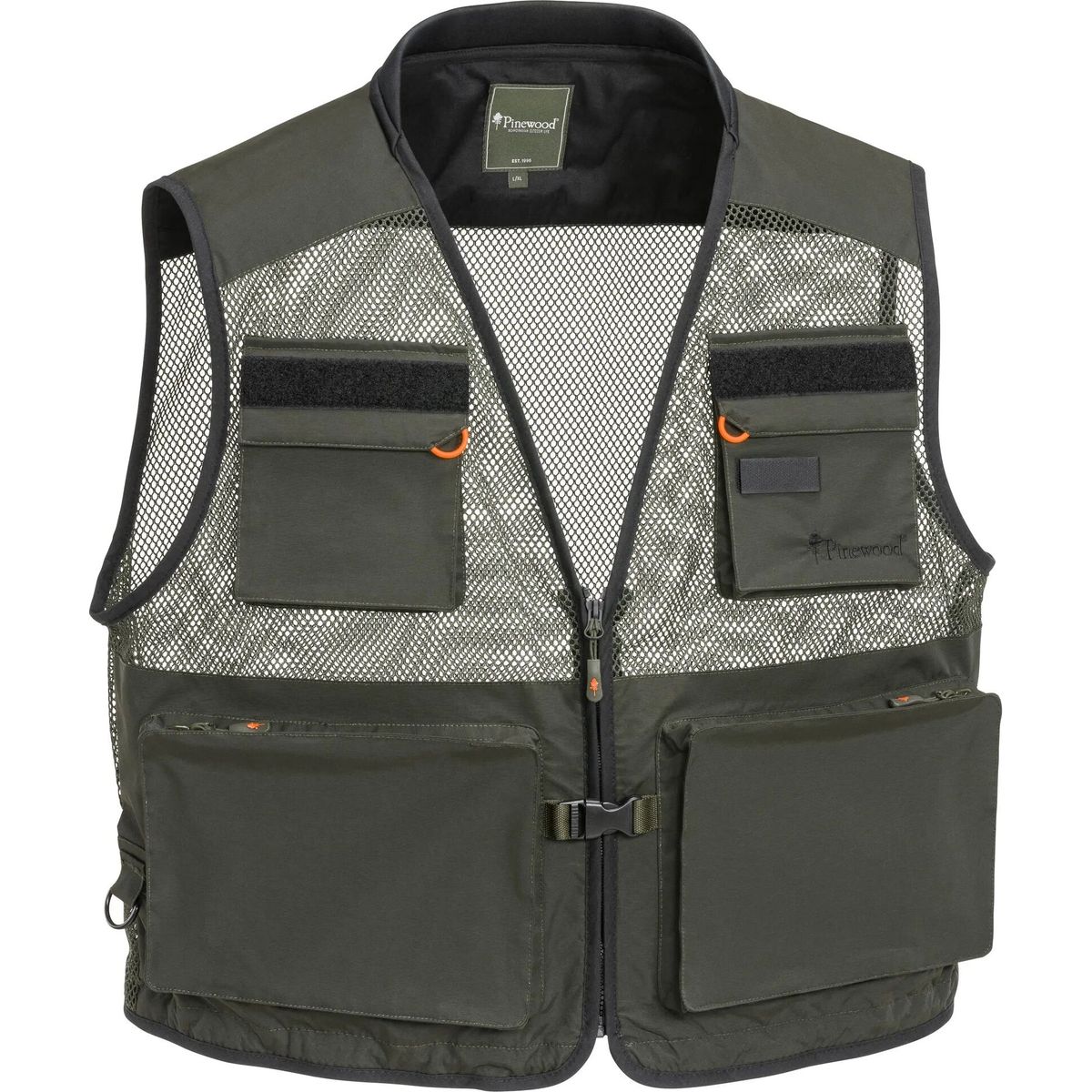 Pinewood Active Fishing Vest d.green (103) XXL-3XL 1-50590103418
