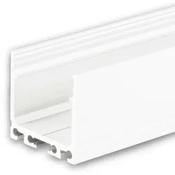 ISOLED LED Aufbauprofil SURF24, Aluminium, 200cm, Weiß RAL 9010 ISO-113192