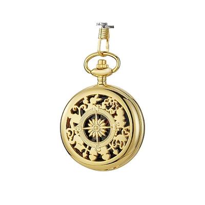 Taschenuhr mit Kompass im Vintage-Stil – unverzichtbare Ausrüstung für Bergsteigen und Erkundungsabenteuer im Freien
