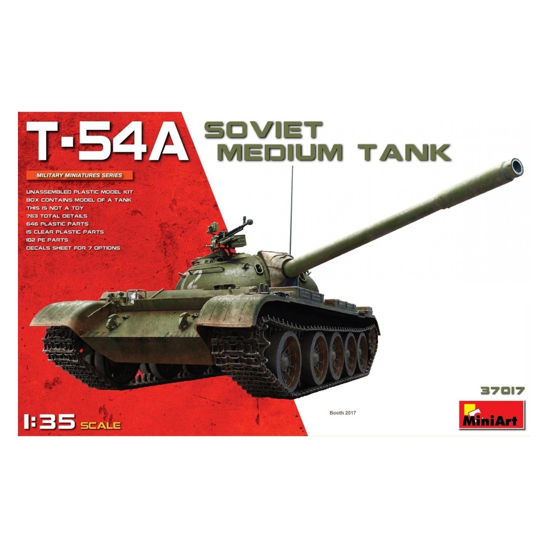Mini art T-54A Soviet Medium Tank (37017)