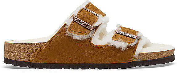 BIRKENSTOCK Pantoletten ARIZONA SHEARLING  camel   38 38