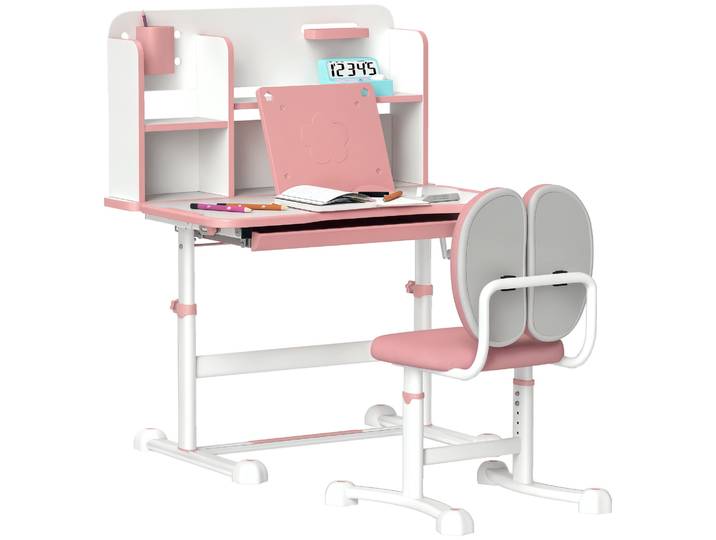 Ensemble bureau et chaise Aiyaplay pour enfants +3 ans 80X55X107,5 cm