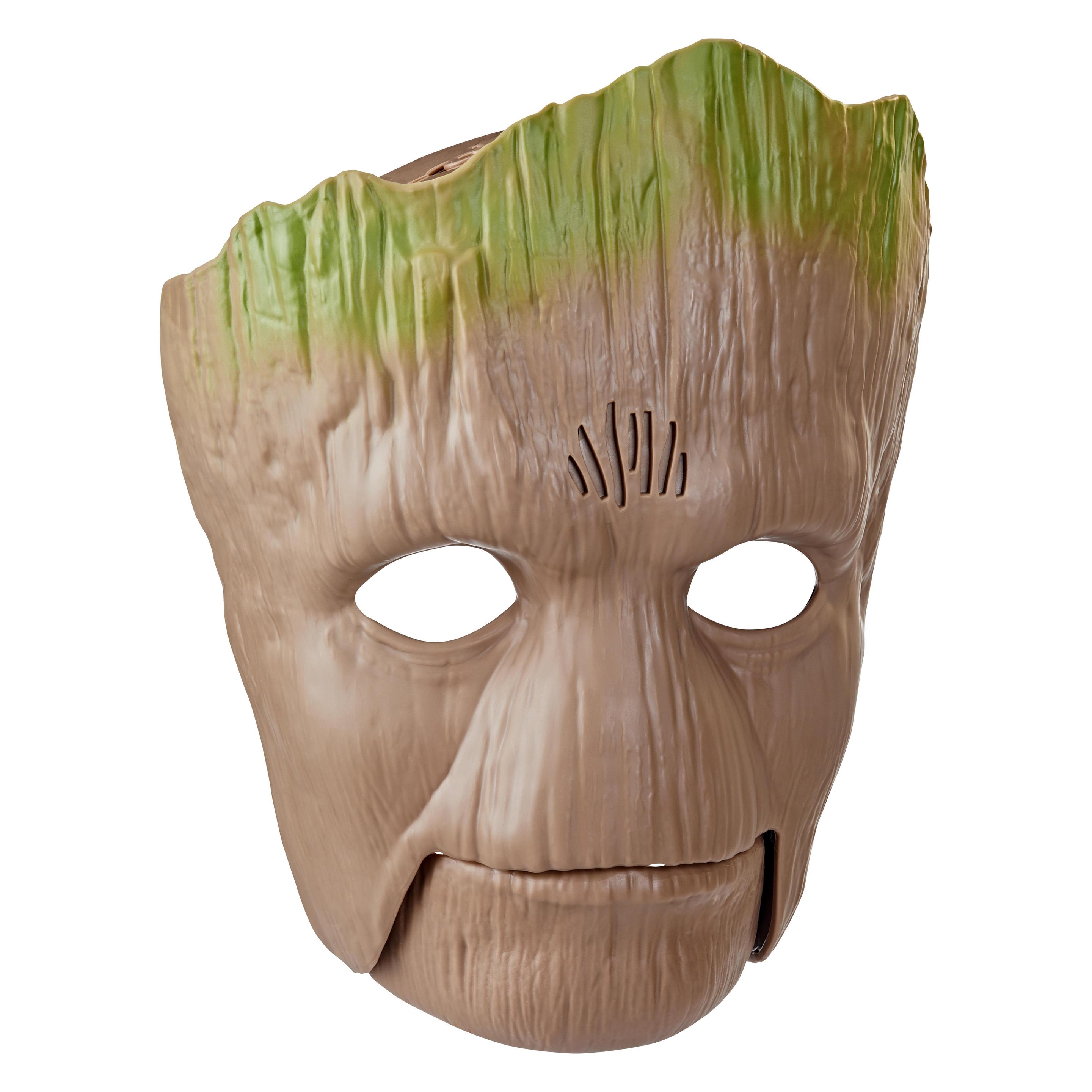 Hasbro Marvel Guardians of the Galaxy Vol. 3 Groot Rollenspielmaske, sprechende Groot Maske, Superhelden-Ma (F65905L0)