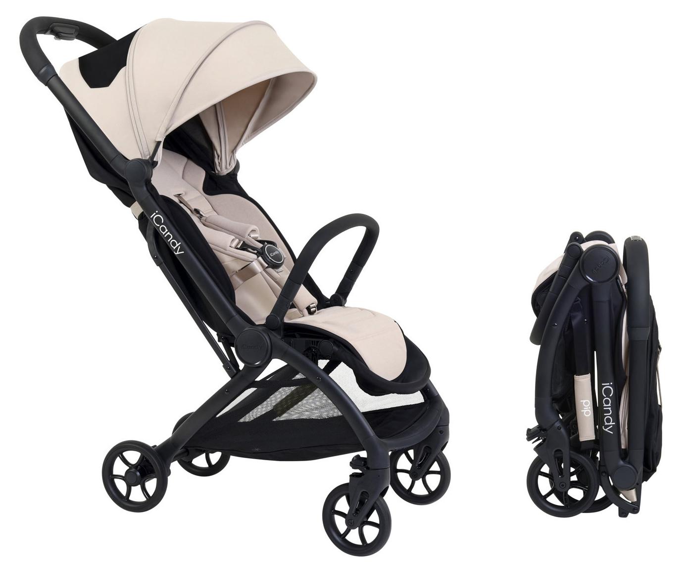iCandy Buggy Pip Latte, ab Geburt, Einhand-Faltmechanismus, IATA-zugelassen, 7 kg