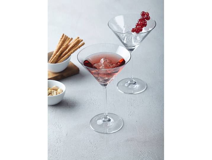 Cocktailglas 6er-Set 12 x 18 x 12cm Durchsichtig