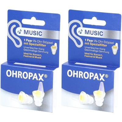 Ohropax Music Filterstöpsel In-Ohr 2x 2x2 St
