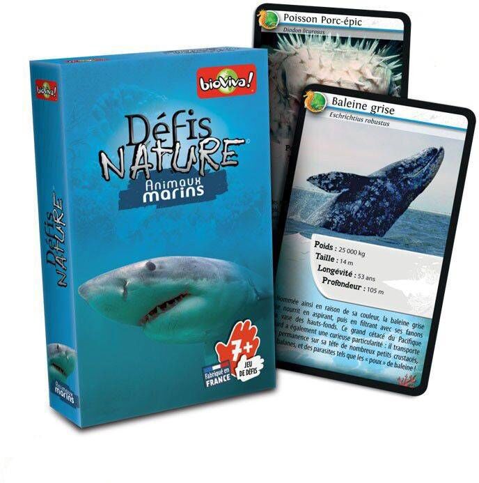 Bioviva Editions Défis Nature Animaux marins