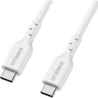 USB 2.0 Kabel, USB-C Stecker > USB-C Stecker weiß, 2 Meter, PD