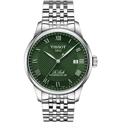 Tissot T-Classic TISSOT LE LOCLE Powermatic 80 T006.407.11.093.00 - grün,grau - 39.3mm