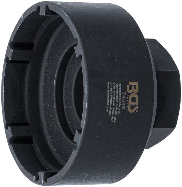 BGS Clé pour écrous cannelés, pour essieu avant MAN TGA, 101 / 110 mm ; BGS technic (74343)