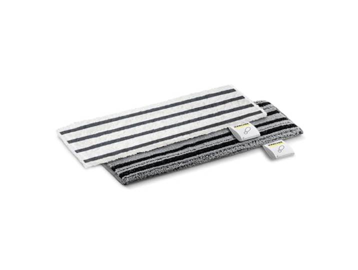 Kärcher EasyFix Lot de 2 Chiffons abrasifs de Haute qualité pour Le Nettoyage en Profondeur et hygiénique des sols durs\, Accessoires Originaux pour Nettoyeur Vapeur Kärcher