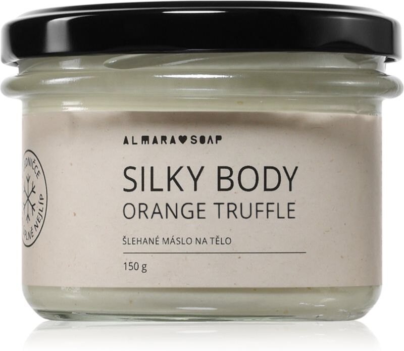 Almara Soap Silky Body beurre corporel fouetté Orange Truffle 150 g